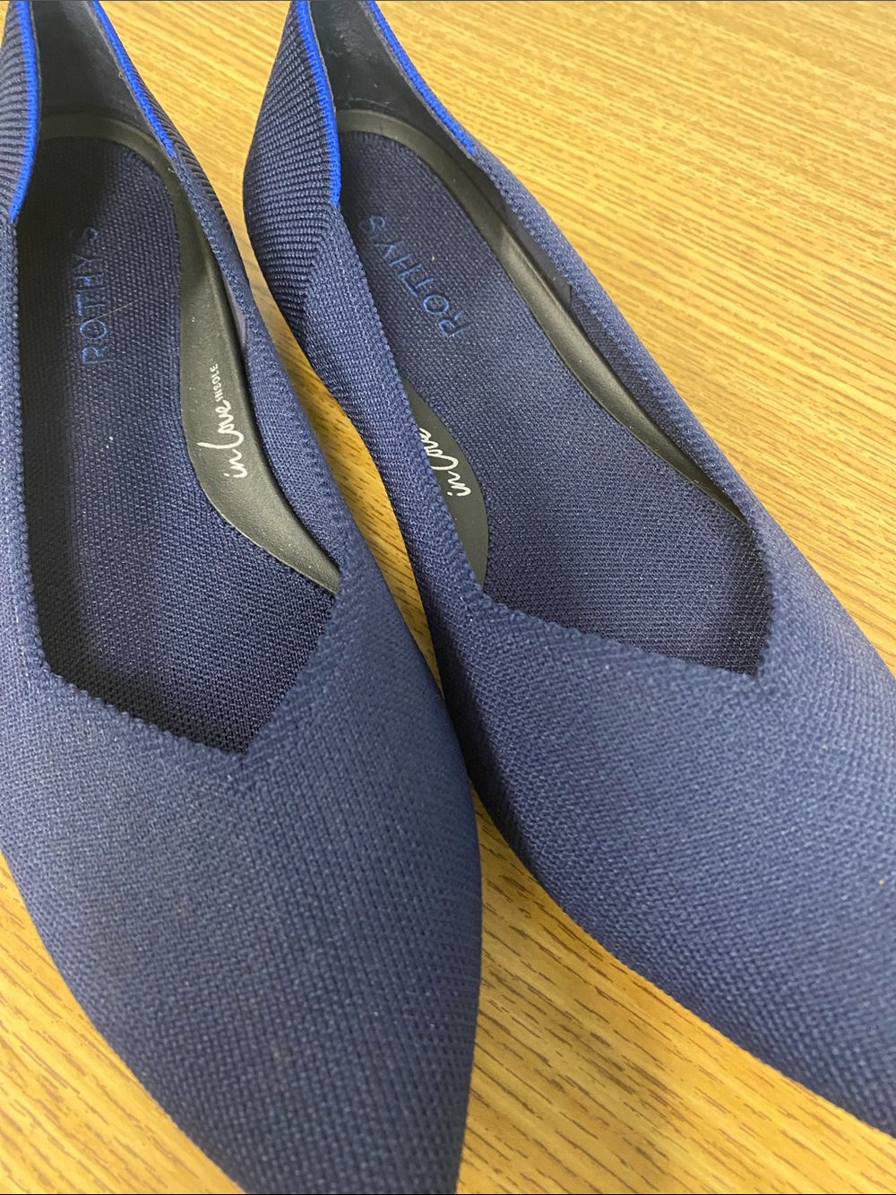 Rothy’s Elegant Navy Blue Flat